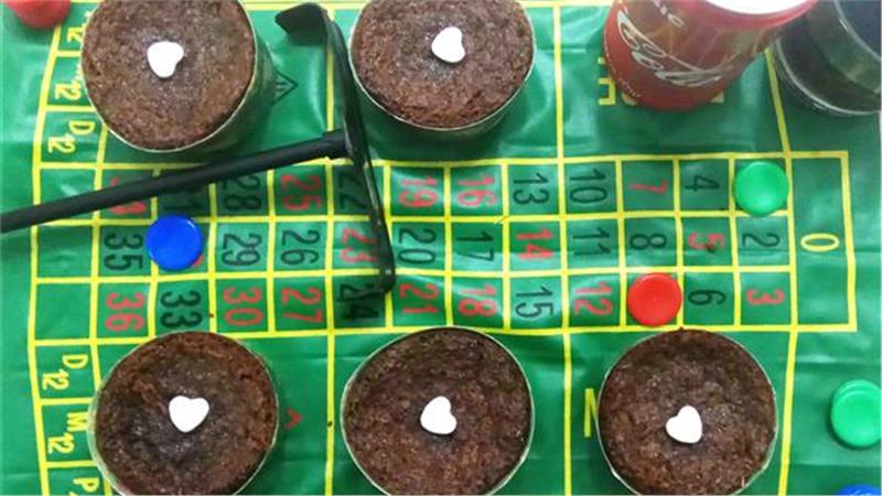 קאפקייקס קוקה-קולה