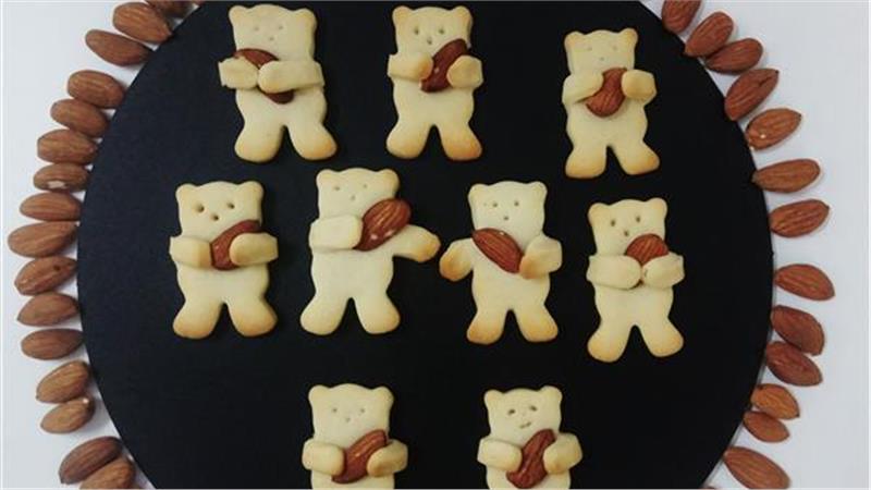 עוגיות דובי מחבק שקד, דובוני שקדים