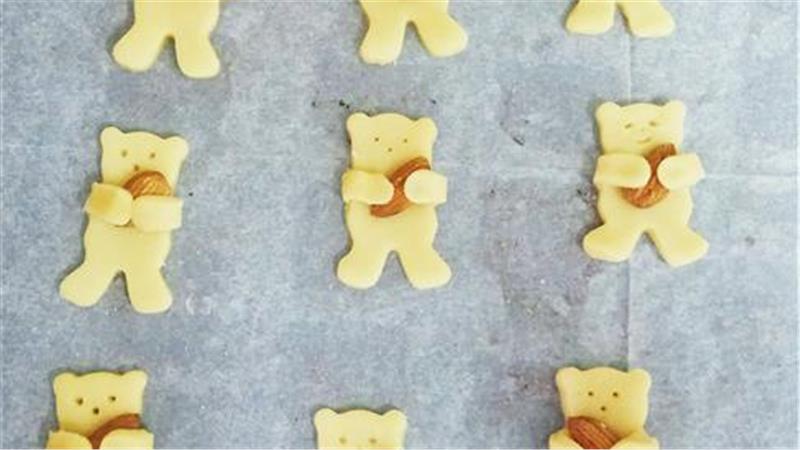 עוגיות דובי מחבק שקד, דובוני שקדים