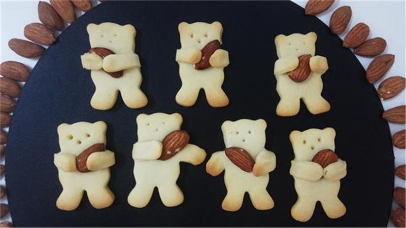 עוגיות דובי מחבק שקד, דובוני שקדים