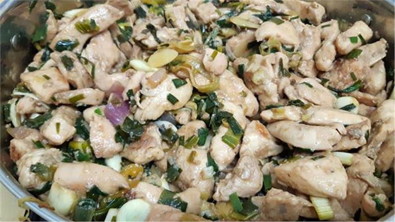 פרוסות חזה עוף במרינדה אסייתית