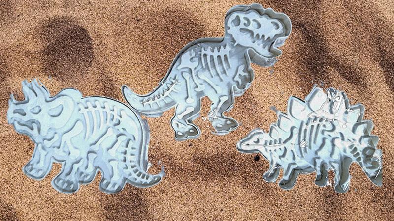 עוגיות מאובני דינוזאור, עוגיות דינוזאור