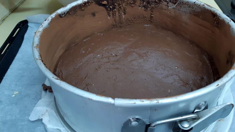 עוגת שוקולד רוויון, עוגה מהירת הכנה