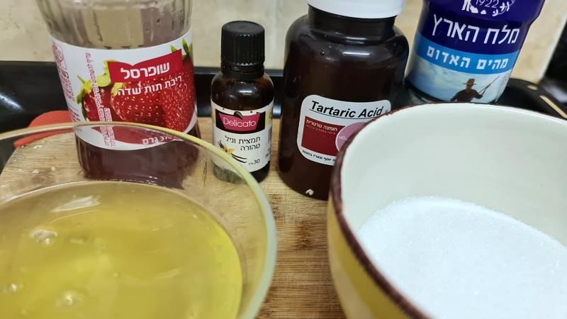 פאי ריבת תותים ומרנג, טארט ריבת תותים ומרנג