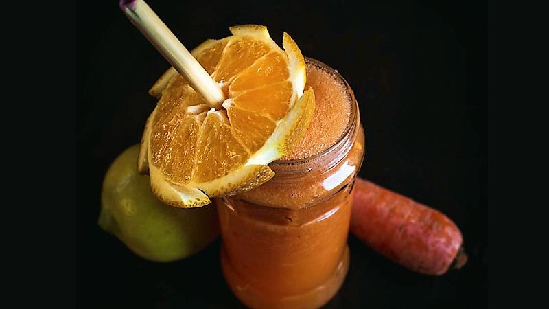 משקה מיץ גזר נהדר מגמייקה, בריא וטעים