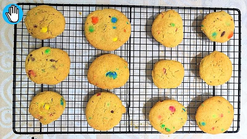 עוגיות M&M נהדרות!