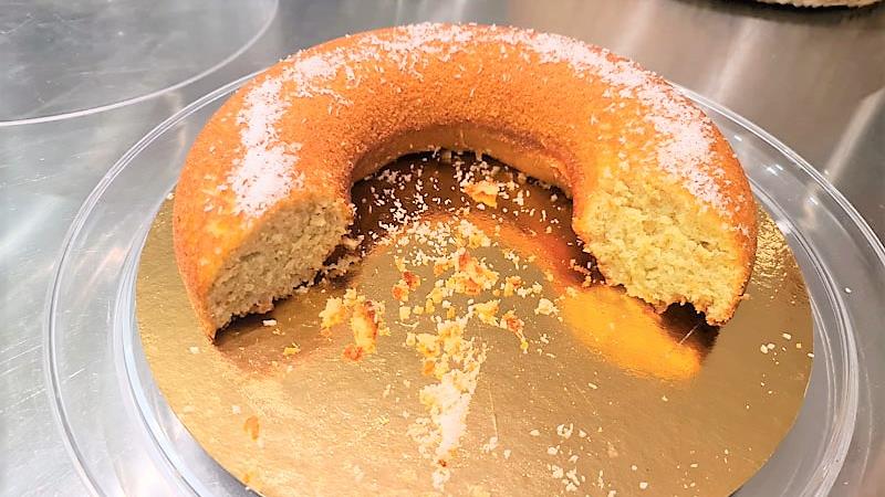 עוגת תפוזים, קוקוס וסולת כמו ברשת ארומה הכי טעימה