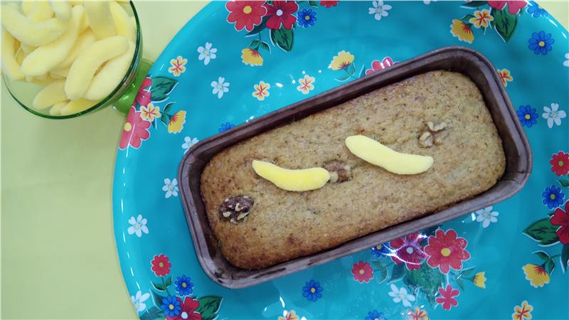 עוגת בננה ואגוזים עוגת בננה ואגוזים