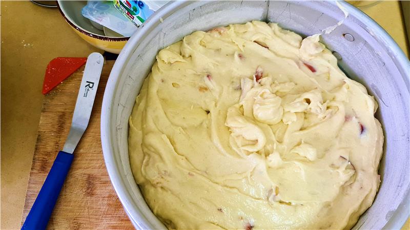 עוגת קיץ עם אפרסקים ב-5 דקות עבודה עוגת קיץ עם אפרסקים ב-5 דקות עבודה