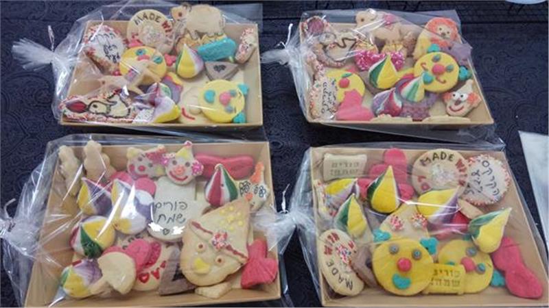 עוגיות לפורים ולמשלוח מנות