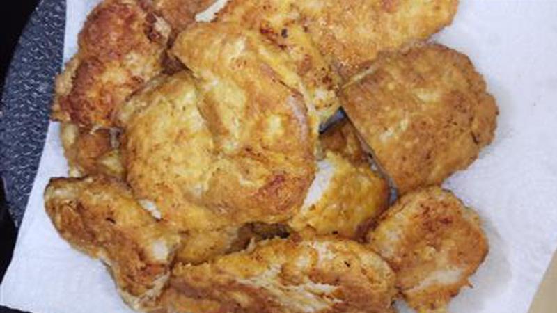 שניצל פולני, שניצל עם פירורי לחם וביצה