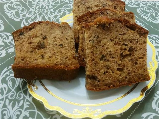 עוגת בננה ויוגורט