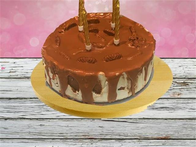 עוגת זברה חגיגית עוגת זברה חגיגית