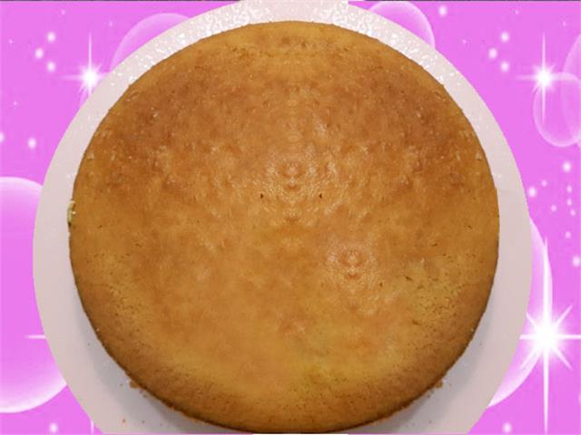 עוגת ספוג מהירת הכנה, עוגה ללא חמאה