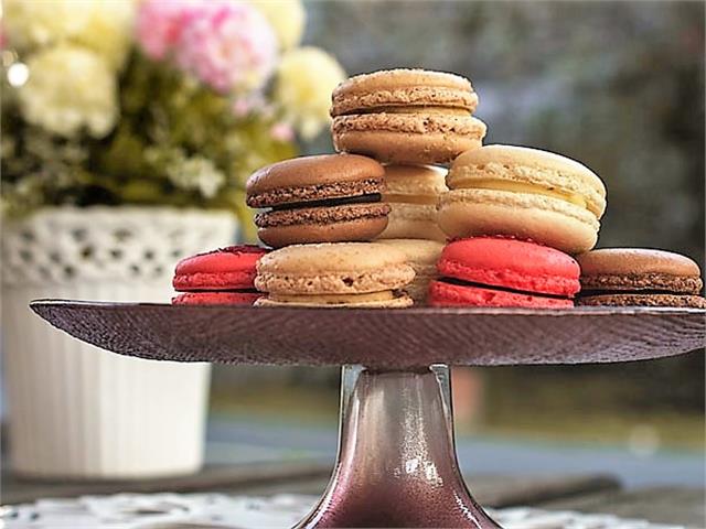 עוגיות מקרונים, עוגיות מקרון